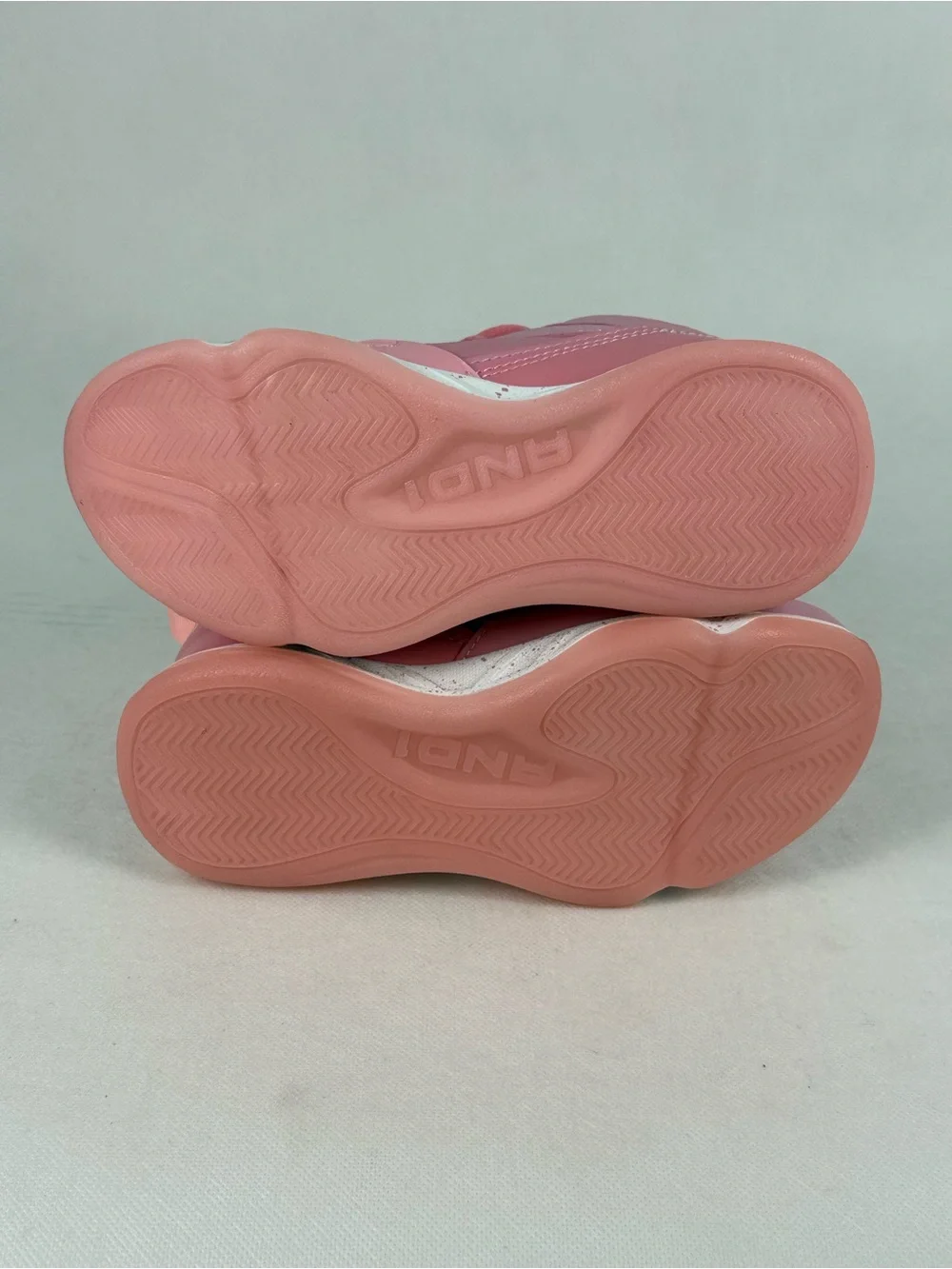 AND1 toddler Girl size 13 High Top Basketball Sneakers color PINK New